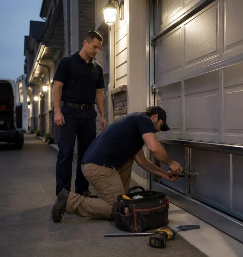 Off Track Door Repair in Riverview